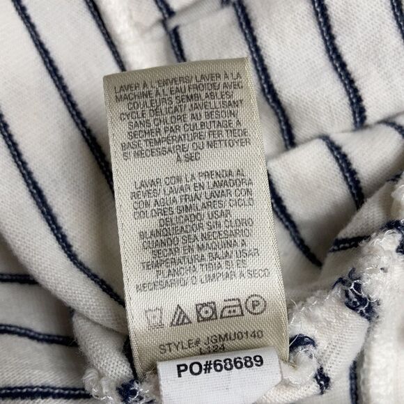 Juicy Couture Blue Striped 100% Cotton Tank Top Ruffled Tennis Mini Dress Sz XL - Picture 7 of 7